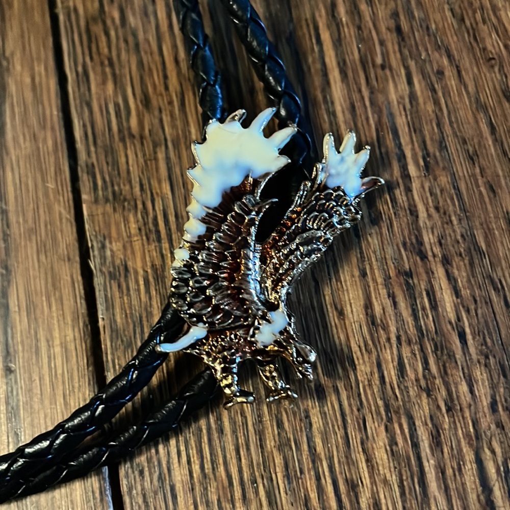 Western wear bolo necklace